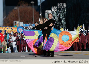 Joplin High School Band Missouri 2010 Comerica Bank New Years Parade Picture