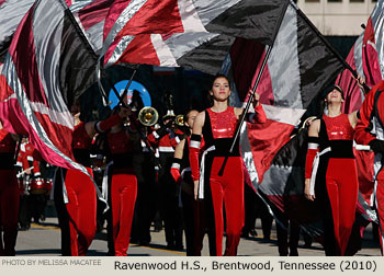 Ravenwood High School Band Brentwood Tennessee 2010 Comerica Bank New Years Parade Picture