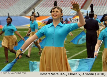 Desert Vista High School Marching Band 2010/2011 Fiesta Bowl Band Championship