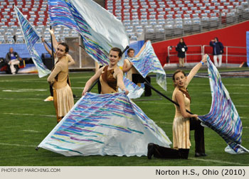 Norton High School Marching Band 2010/2011 Fiesta Bowl Band Championship