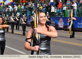 Desert Edge High School Marching Band 2010/2011 Fiesta Bowl Parade