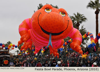 Gila Monster Balloon 2010/2011 Fiesta Bowl Parade