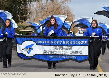 Junction City High School Marching Band 2010/2011 Fiesta Bowl Parade