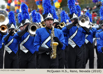 McQueen High School Marching Band 2010/2011 Fiesta Bowl Parade