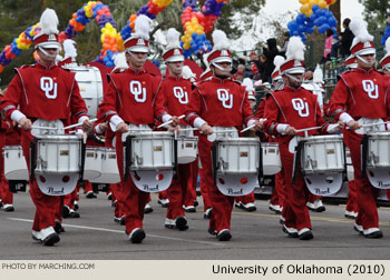 University of Oklahoma Marching Band 2010/2011 Fiesta Bowl Parade