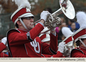 University of Oklahoma Marching Band 2010/2011 Fiesta Bowl Parade