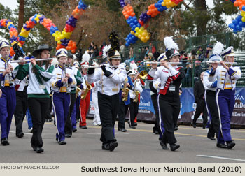 Southwest Iowa Honor Marching Band 2010/2011 Fiesta Bowl Parade