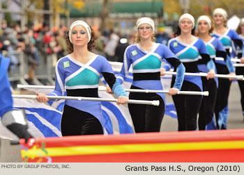 Grants Pass High School Marching Band 2010 Macy's Thanksgiving Day Parade Photo