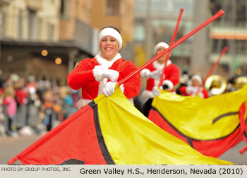 Green Valley High School Marching Band 2010 Macy's Thanksgiving Day Parade Photo