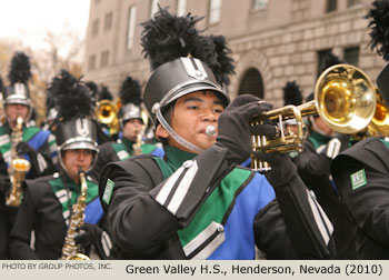 Green Valley High School Marching Band 2010 Macy's Thanksgiving Day Parade Photo