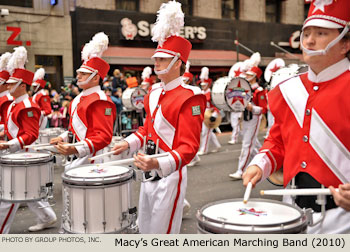 Macys Great American Marching Band 2010 Macy's Thanksgiving Day Parade Photo