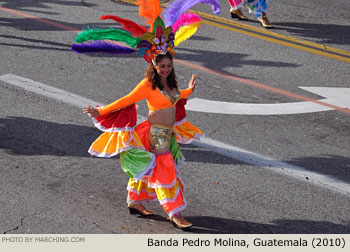 Banda Pedro Molina Guatemala 2010 Rose Parade