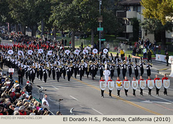 El Dorado High School Marching Band 2010 Rose Parade