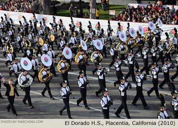 El Dorado High School Marching Band 2010 Rose Parade