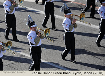 Kansai Honor Green Band 2010 Rose Parade