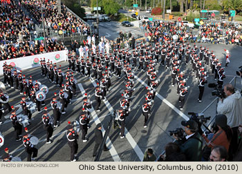 Ohio State University Marching Band 2010 Rose Parade