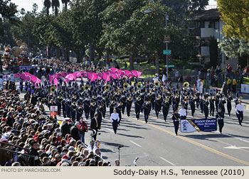 Soddy Daisy High School Marching Band 2010 Rose Parade