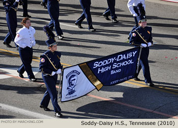 Soddy Daisy High School Marching Band 2010 Rose Parade