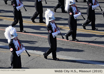 Webb City High School Marching Band 2010 Rose Parade