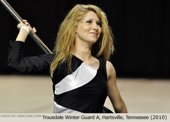 Trousdale Winter Guard A Hartsville Tennessee 2010 SCGC Championships