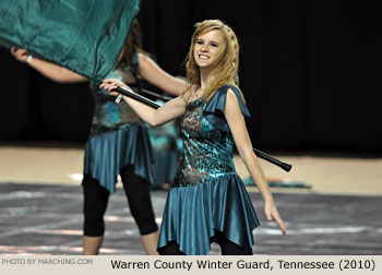 Warren County Winter Guard Tennessee 2010 SCGC Championships