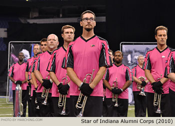 2010 Star of Indiana Alumni Corps Photo