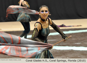 Coral Glades H.S. 2010 WGI World Championships Photo