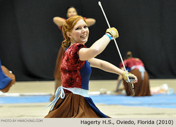 Hagerty H.S. 2010 WGI World Championships Photo