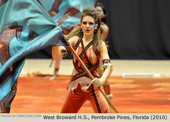 West Broward H.S. 2010 WGI World Championships Photo