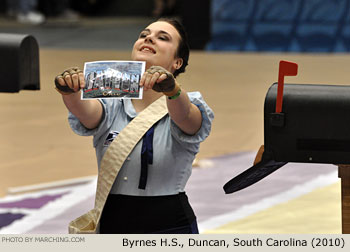 Byrnes H.S. 2010 WGI World Championships Photo