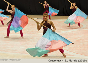 Crestview H.S. 2010 WGI World Championships Photo