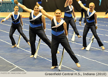 Greenfield-Central H.S. 2010 WGI World Championships Photo