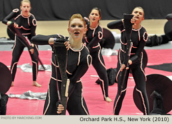 Orchard Park H.S. 2010 WGI World Championships Photo