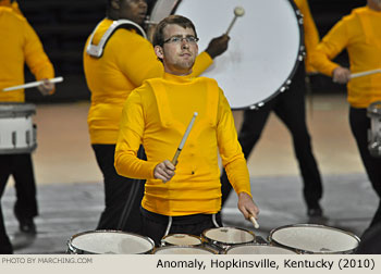 Anomaly Independent Hopkinsville Kentucky 2010 WGI Nashville Percussion Regional