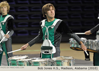 Bob Jones H.S. Madison Alabama 2010 WGI Nashville Percussion Regional