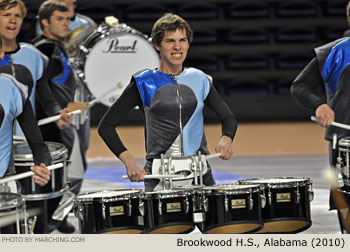 Brookwood H.S. Alabama 2010 WGI Nashville Percussion Regional