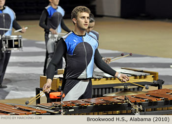 Brookwood H.S. Alabama 2010 WGI Nashville Percussion Regional