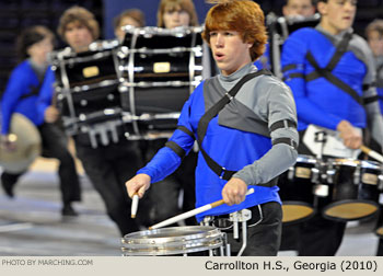 Carrollton H.S. Georgia 2010 WGI Nashville Percussion Regional