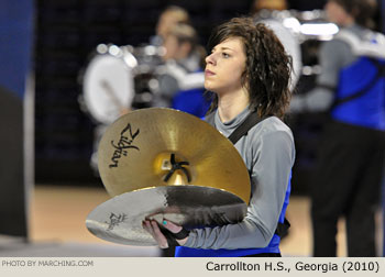 Carrollton H.S. Georgia 2010 WGI Nashville Percussion Regional