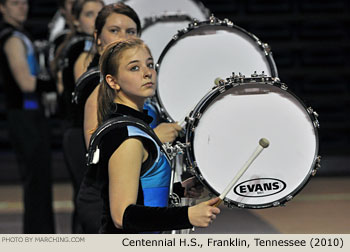 Centennial H.S. Franklin Tennessee 2010 WGI Nashville Percussion Regional