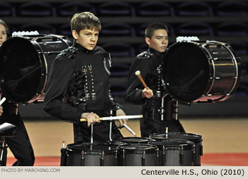 Centerville H.S. Ohio 2010 WGI Nashville Percussion Regional