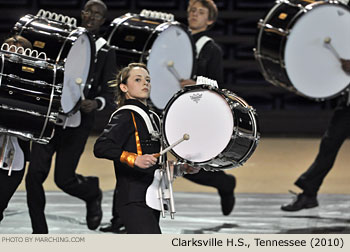 Clarksville H.S. Tennessee 2010 WGI Nashville Percussion Regional