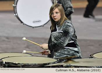 Cullman H.S. Alabama 2010 WGI Nashville Percussion Regional