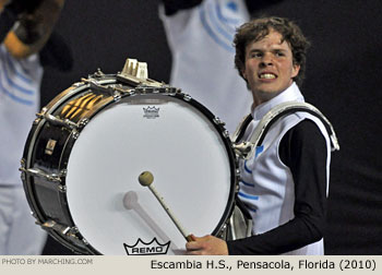 Escambia H.S. Pensacola Florida 2010 WGI Nashville Percussion Regional