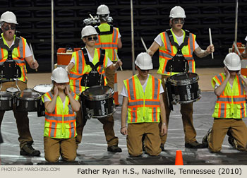 Father Ryan H.S. Nashville Tennessee 2010 WGI Nashville Percussion Regional