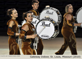 Gateway Indoor St. Louis Missouri 2010 WGI Nashville Percussion Regional