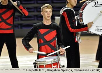 Harpeth H.S. Kingston Springs Tennessee 2010 WGI Nashville Percussion Regional