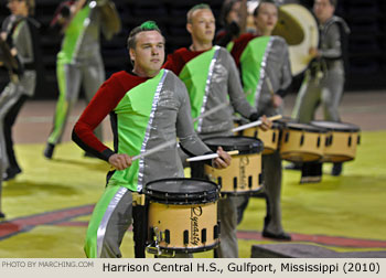 Harrison Central H.S. Gulfport Mississippi 2010 WGI Nashville Percussion Regional