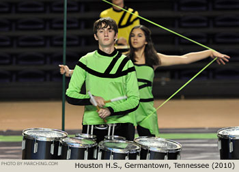 Houston H.S. Germantown Tennessee 2010 WGI Nashville Percussion Regional