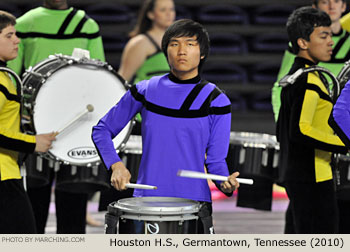 Houston H.S. Germantown Tennessee 2010 WGI Nashville Percussion Regional